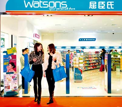 解讀商場(chǎng)繁榮奧秘 屈臣氏等品牌賣(mài)場(chǎng)成標(biāo)配